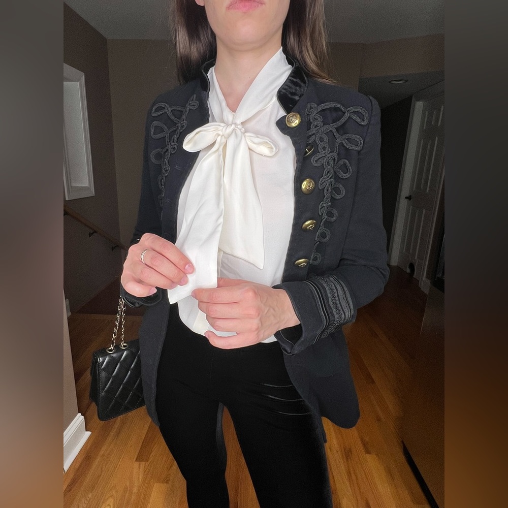 Black jacket. ZARA. Size XS. Condition like new.
